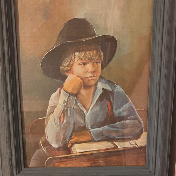 Vintage Painting from 1970’s by Sandra Kuck - Picture 7 of 7